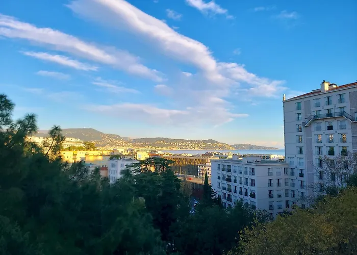 Appartement A 2 Pas De La Promenade Des Anglais Vue Mer 7 Avenue De Fabron